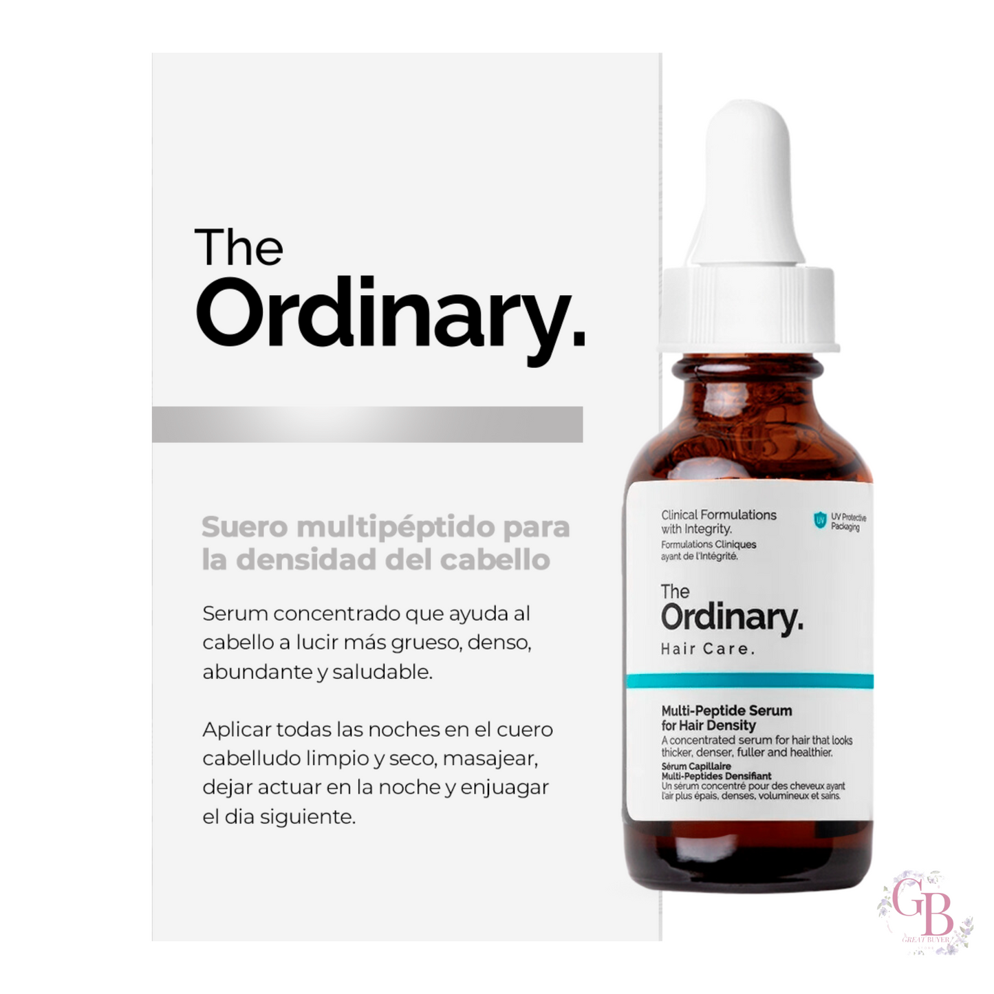 SUERO MULTIPEPTICO PARA LA DENSIDAD DEL CABELLO THE ORDINARY