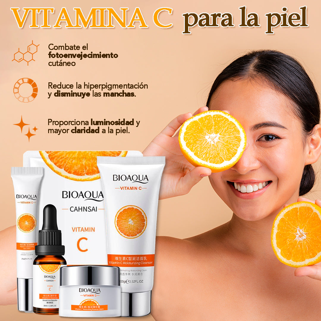 RUTINA VITAMINA C con SERUM DE 30 ML